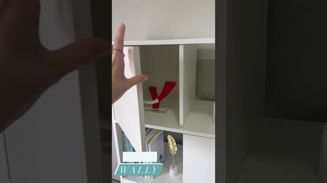 Thumbnail do vídeo - Estante Wally - Branco