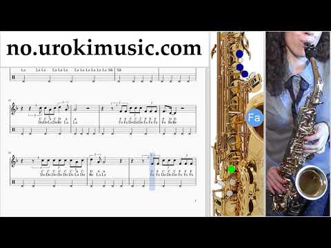 Saksofon Kurs (Alt) Katy Perry - Never Really Over Trening Studie um-i-n935