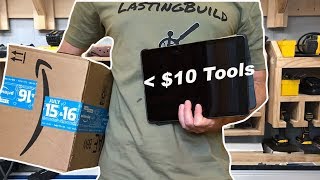 Ten Woodworking Tools Each Less Than $10 On AMAZON PRIME