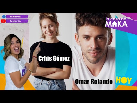 Dos jóvenes actores cubanos, Crhis Gómez y Omar Rolando en vivo. Última semana de esta temporada!!!
