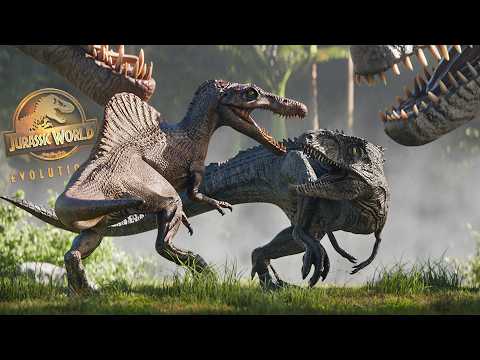 THE BABY BATTLE ROYALE!!! | Jurassic World Evolution BR