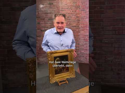 Waldi zerstört Gemälde - vor dem Kauf 😱 | Bares für Rares #shorts