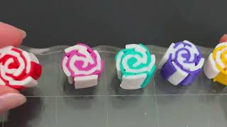 You have to See how I made that POLYMER CLAY TECHNIQUE . You will get a million Ideas