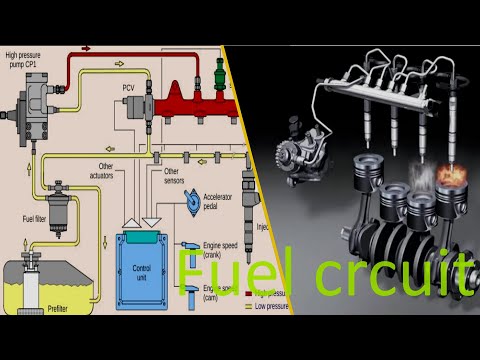 Engine diesel (part2) the fuel circuit