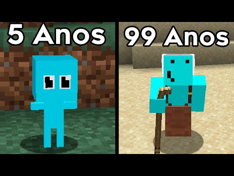 Minecraft em Diferentes Idades!