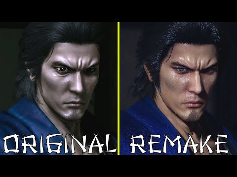 Like a Dragon Ishin! Remake vs Original Early Graphics Comparison | Yakuza Ishin Kiwami | 龍が如く 維新！ 極