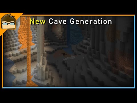 Minecraft New Cave Generation | 1.17 Caves and Cliffs #SHORTS