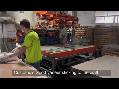 Wood veneer E0 E1 E2 carb P2 particleboard / particleboard manufacturer supplier