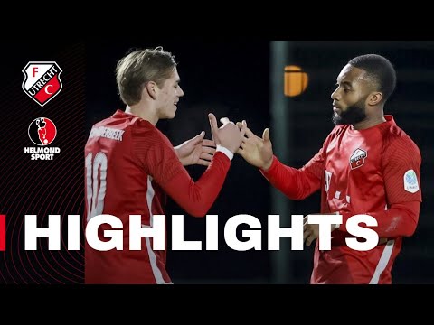 HIGHLIGHTS | 💥 Jong FC Utrecht VERDIEND langs Helmond Sport