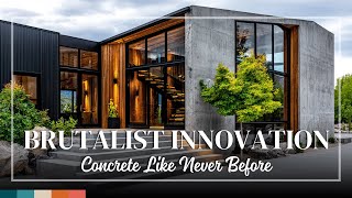 Innovative Brutalist Building Techniques That Make Modern Concrete Homes Stand Out