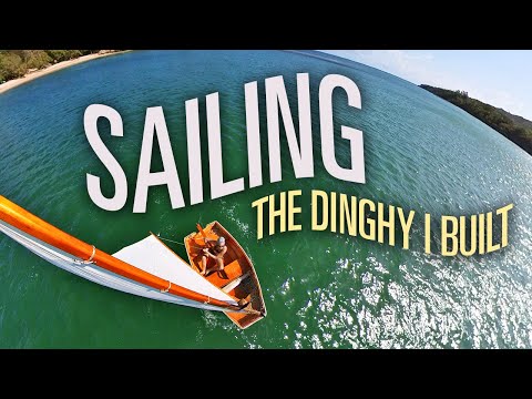 WOOHOO! Sailing my Chesapeake Light Craft Eastport Pram