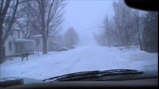 preview picture of video 'Upstate NY Driving Conditions'