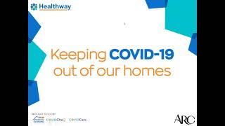 KEEPING COVID-19 OUT OF OUR HOMES
