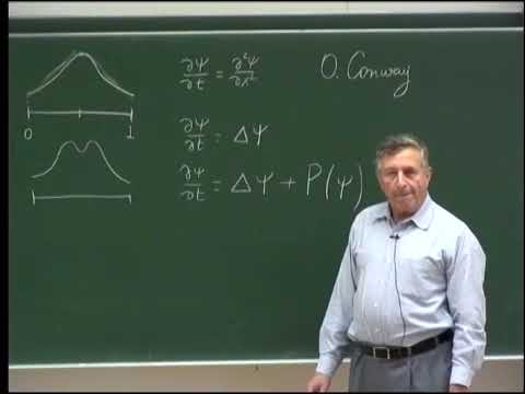 Prof. Yakov Sinai | The decay of Fourier modes of solutions