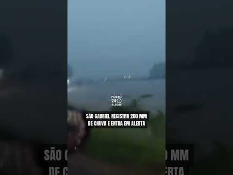 São Gabriel registra 200 MM de chuva e entra em alerta