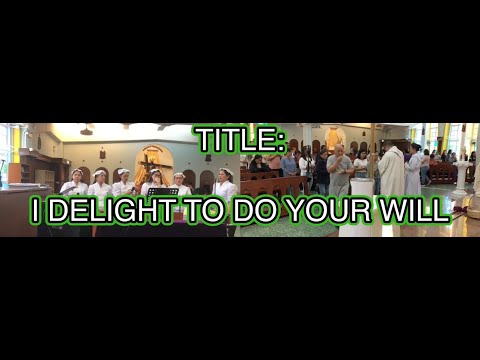 Title: I Delight To Do Your Will - Sang By: El Shaddai Gospel Music Ministry Hong Kong Chapter
