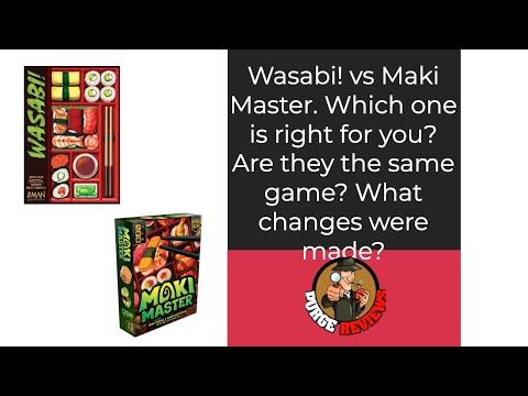 The Purge: #5065 Wasabi vs Maki Master: Which is right for you? 