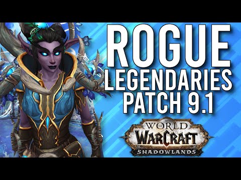 We Have BRAND NEW Rogue Legendaries In Patch 9.1 PTR In Shadowlands! - WoW: Shadowlands 9.1 PTR