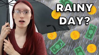 RAINY DAY FUND: What it is and Why it's CRUCIAL to have in your 20's