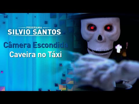 Caveira no Táxi - Skeleton in the Taxi Prank | Câmeras Escondidas (07/08/22)