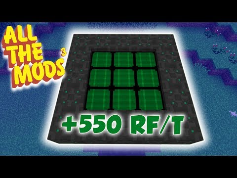 Neues Solar Panel! 550 RF/T! - #22 - All The Mods 3 - Minecraft 1.12 Modpack