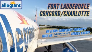 TRIP REPORT | Allegiant Air | Fort Lauderdale (FLL) - Concord / Charlotte (JQF) | Airbus A320