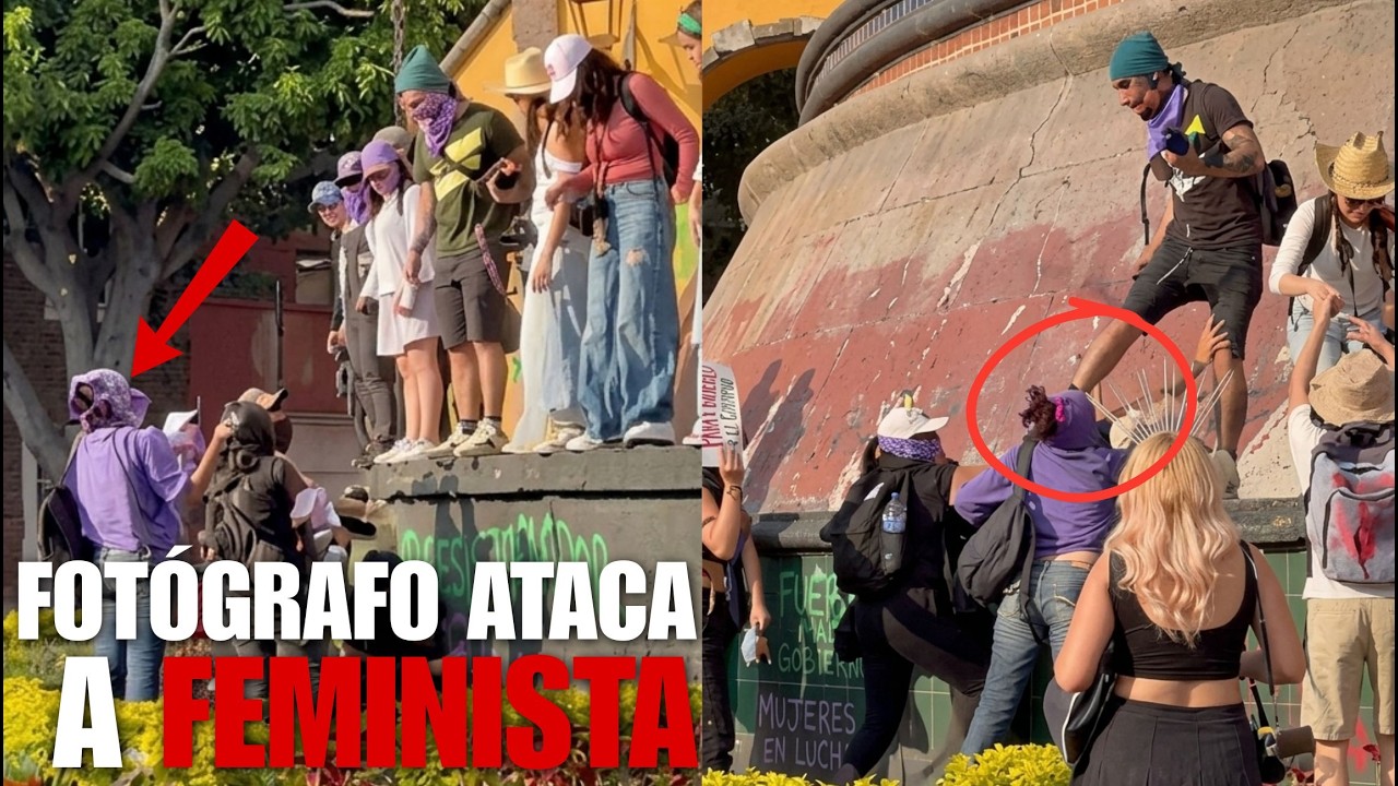 PATEÓ a una FEMINISTA ¿ATAQUE o DEFENSA PROPIA?