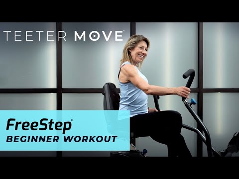 30 Min Beginner Workout | FreeStep Cross Trainer | Teeter Move