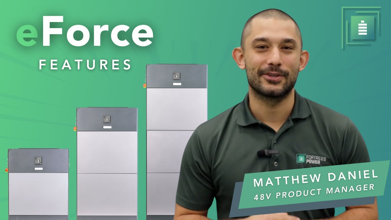 Fortress Power eForce Stackable Whole-Home Energy Storage System | Features