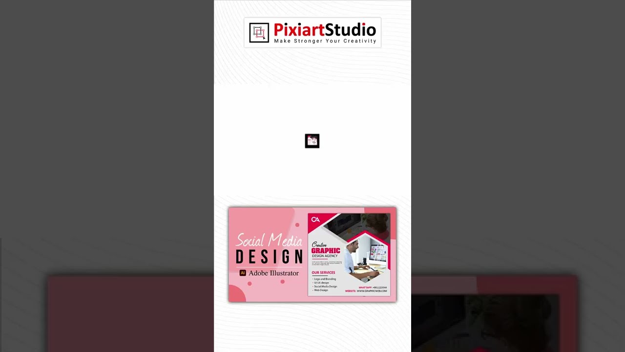 How to Create Social Media Post in Adobe  Illustrator | Social Media Post Design | Project-12