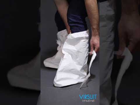 CBF-05 BOOT COVERS Donning (Putting on) | VIRSUIT