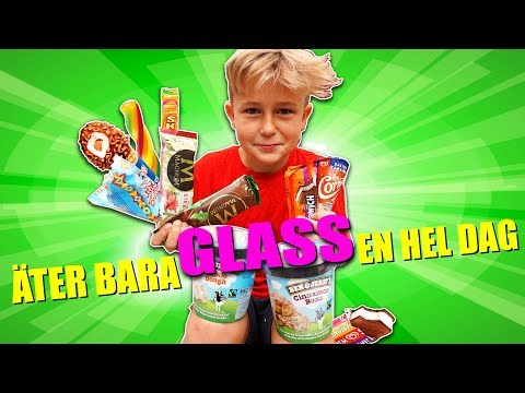 ÄTER BARA GLASS EN HEL DAG! (stor FAQ)