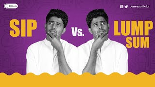 SIP Vs Lump sum investing? Which is better? | Animated | Hindi