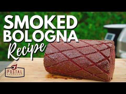 Smoked Bologna Recipe - How To Smoke Bologna on the BBQ EASY