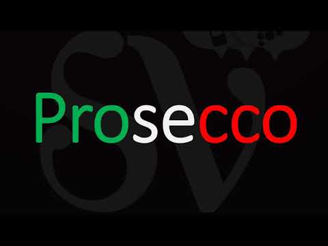 How to Pronounce Prosecco? Italian Wine pronunciation