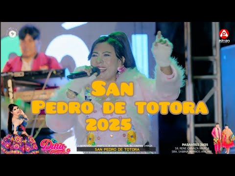 🎙DINA DONDORI🇵🇪 🇧🇴SAN PEDRO DE TOTORA  2025    #dinacondori