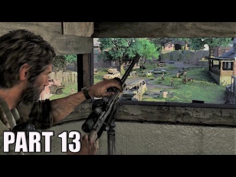THE LAST OF US PART 1 PS4 Walkthrough Gameplay Part 13 - SNIPER (FULL GAME)