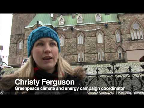 Greenpeace Protest At Parliament In Ottawa - Part 2 (Duplicate)