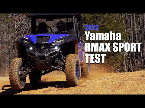 2022 Yamaha RMAX 1000 Sport Test Review
