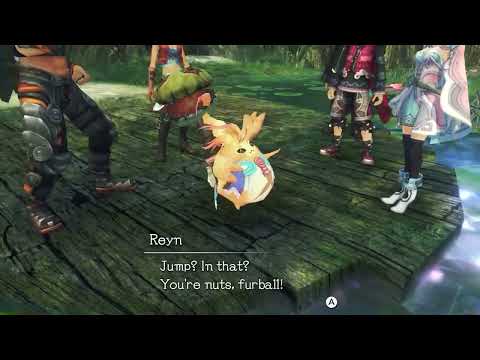 Xenoblade Chronicles Cutscene 84 - Upwards from Frontier Village (Chapter 7)