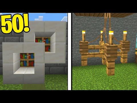 50 TRUCCHI PER DECORARE LA TUA CASA SU MINECRAFT - ITA