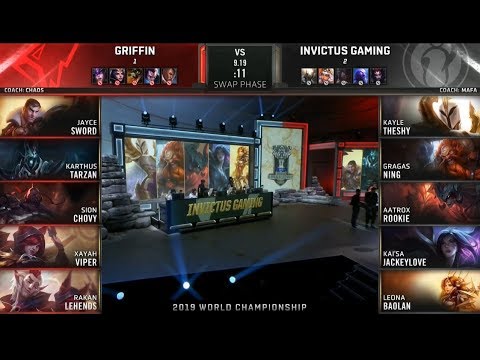 IG vs GRF Highlights Game 4 Worlds 2019 Quarter-finals | Invictus Gaming vs Griffin