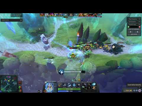 Lvl. 22 Crystal Maiden Solos lvl 25 Anti Mage [Dota 2]