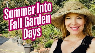 Garden Days🌻Summer Fades To Fall  | Episode 3