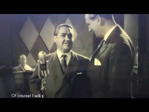 Jussi Björling sjunger "Till havs". Presenteras av Sigge Fürst