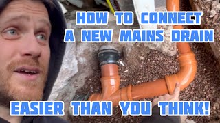 How To Connect A New Drainage Pipe