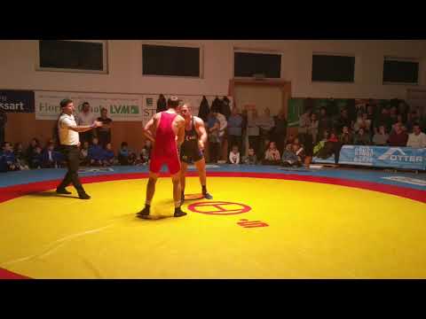 30.11.2019 RWG vs. KSC Hösbach - 75kg Gr-Röm: Jan Fischer vs Andrej Kurockin