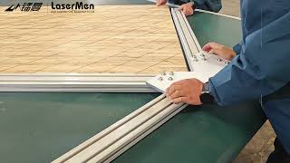 [LaserMen] Customized 150W Laser Scribing Machine For solid wood boards