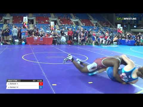 Cadet FS 220 Round of 16 - Jacob Bullock (IL) vs. Jacob Somlai (WI)