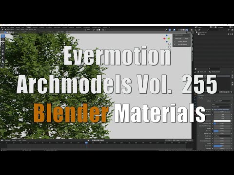 Evermotion Archmodels Vol  255 (Blender Materials without textures)